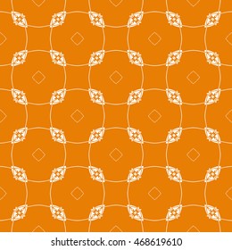 Abstract seamless pattern of orange color for wallpapers and background.