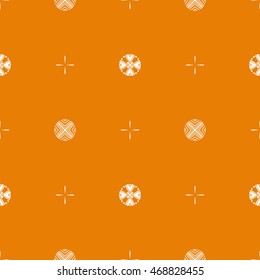Abstract seamless pattern of orange color for wallpapers and background.