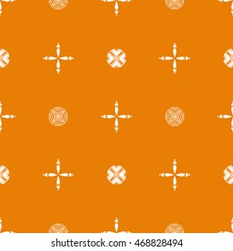 Abstract seamless pattern of orange color for wallpapers and background.