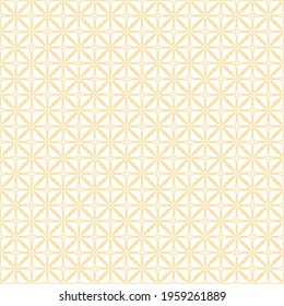 Abstract Seamless Pattern Orange Doodle Background Vector