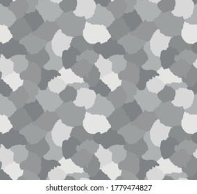 Abstract seamless pattern with organic shapes. Trendy and stylish wallpaper, textile, branding and packaging design, modern wall art