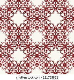 Abstract seamless pattern with ornament