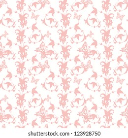 Abstract seamless pattern with ornament