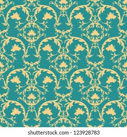 Abstract seamless pattern with ornament