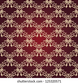 Abstract seamless pattern with ornament