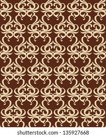 Abstract seamless pattern with ornament