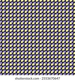 Abstract seamless pattern with ovals. Geometry pattern.