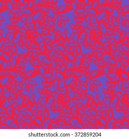Abstract seamless pattern with ovals hand drawn. Vector illustration.