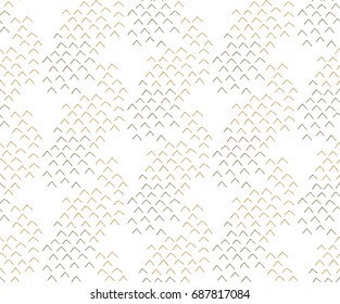 Abstract seamless pattern. Part of Christmas collection of illustrations. Can be used for wallpaper, packaging and stationery, surface textures, scrapbooking, fabric prints.