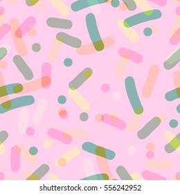 Abstract seamless pattern pastel color.  bacterium background. vector wallpaper.