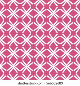 Abstract seamless pattern of pink cabaret color for wallpapers and background.