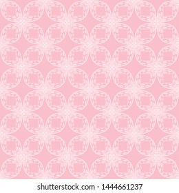 Abstract seamless pattern of pink color for wallpapers and background.