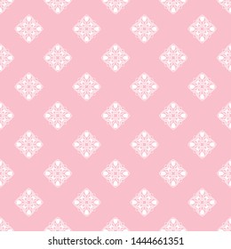 Abstract seamless pattern of pink color for wallpapers and background.