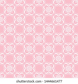 Abstract seamless pattern of pink color for wallpapers and background.