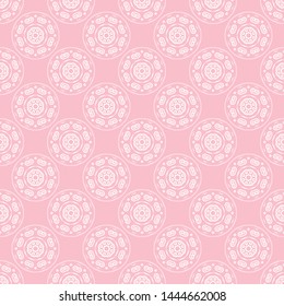 Abstract seamless pattern of pink color for wallpapers and background.