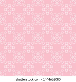 Abstract seamless pattern of pink color for wallpapers and background.