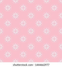 Abstract seamless pattern of pink color for wallpapers and background.