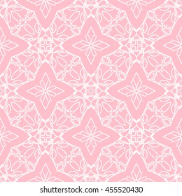 Abstract seamless pattern of pink color for wallpapers and background.