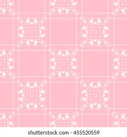 Abstract seamless pattern of pink color for wallpapers and background.