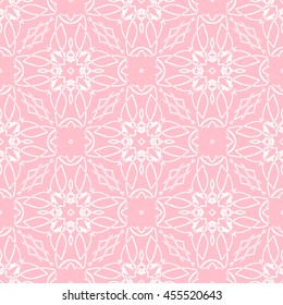 Abstract seamless pattern of pink color for wallpapers and background.