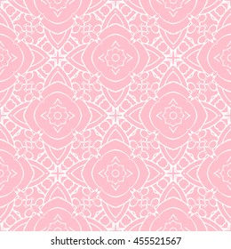 Abstract seamless pattern of pink color for wallpapers and background.