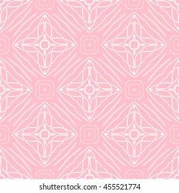 Abstract seamless pattern of pink color for wallpapers and background.