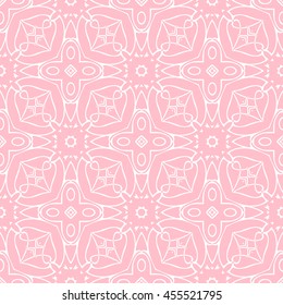 Abstract seamless pattern of pink color for wallpapers and background.