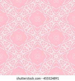 Abstract seamless pattern of pink color for wallpapers and background.