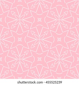 Abstract seamless pattern of pink color for wallpapers and background.