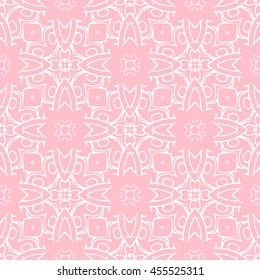 Abstract seamless pattern of pink color for wallpapers and background.