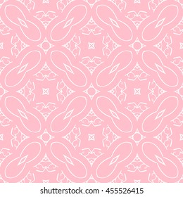 Abstract seamless pattern of pink color for wallpapers and background.
