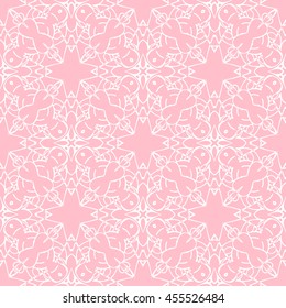 Abstract seamless pattern of pink color for wallpapers and background.