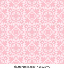 Abstract seamless pattern of pink color for wallpapers and background.