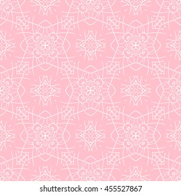 Abstract seamless pattern of pink color for wallpapers and background.