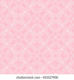 Abstract seamless pattern of pink color for wallpapers and background.