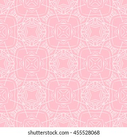 Abstract seamless pattern of pink color for wallpapers and background.