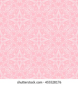 Abstract seamless pattern of pink color for wallpapers and background.