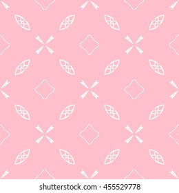 Abstract seamless pattern of pink color for wallpapers and background.