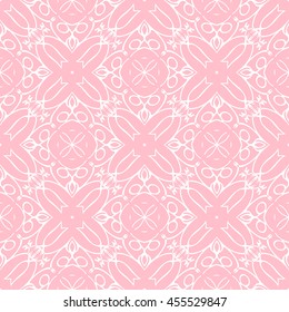 Abstract seamless pattern of pink color for wallpapers and background.