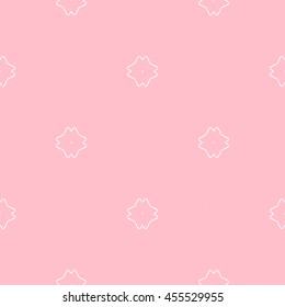 Abstract seamless pattern of pink color for wallpapers and background.