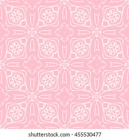 Abstract seamless pattern of pink color for wallpapers and background.