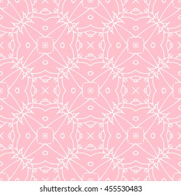 Abstract seamless pattern of pink color for wallpapers and background.