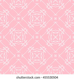 Abstract seamless pattern of pink color for wallpapers and background.