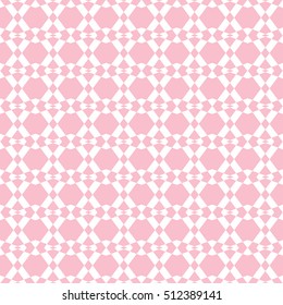 Abstract seamless pattern of pink color for wallpapers and background.