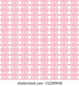 Abstract seamless pattern of pink color for wallpapers and background.