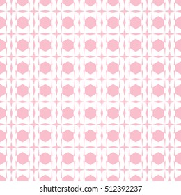 Abstract seamless pattern of pink color for wallpapers and background.