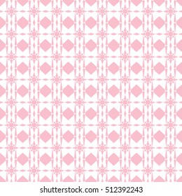 Abstract seamless pattern of pink color for wallpapers and background.