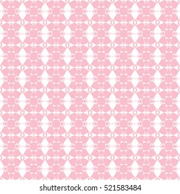 Abstract seamless pattern of pink color for wallpapers and background.
