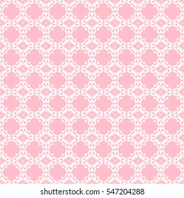 Abstract seamless pattern of pink color for wallpapers and background.