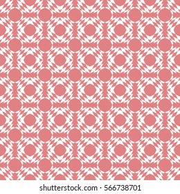 Abstract seamless pattern of Pink color for wallpapers and background.